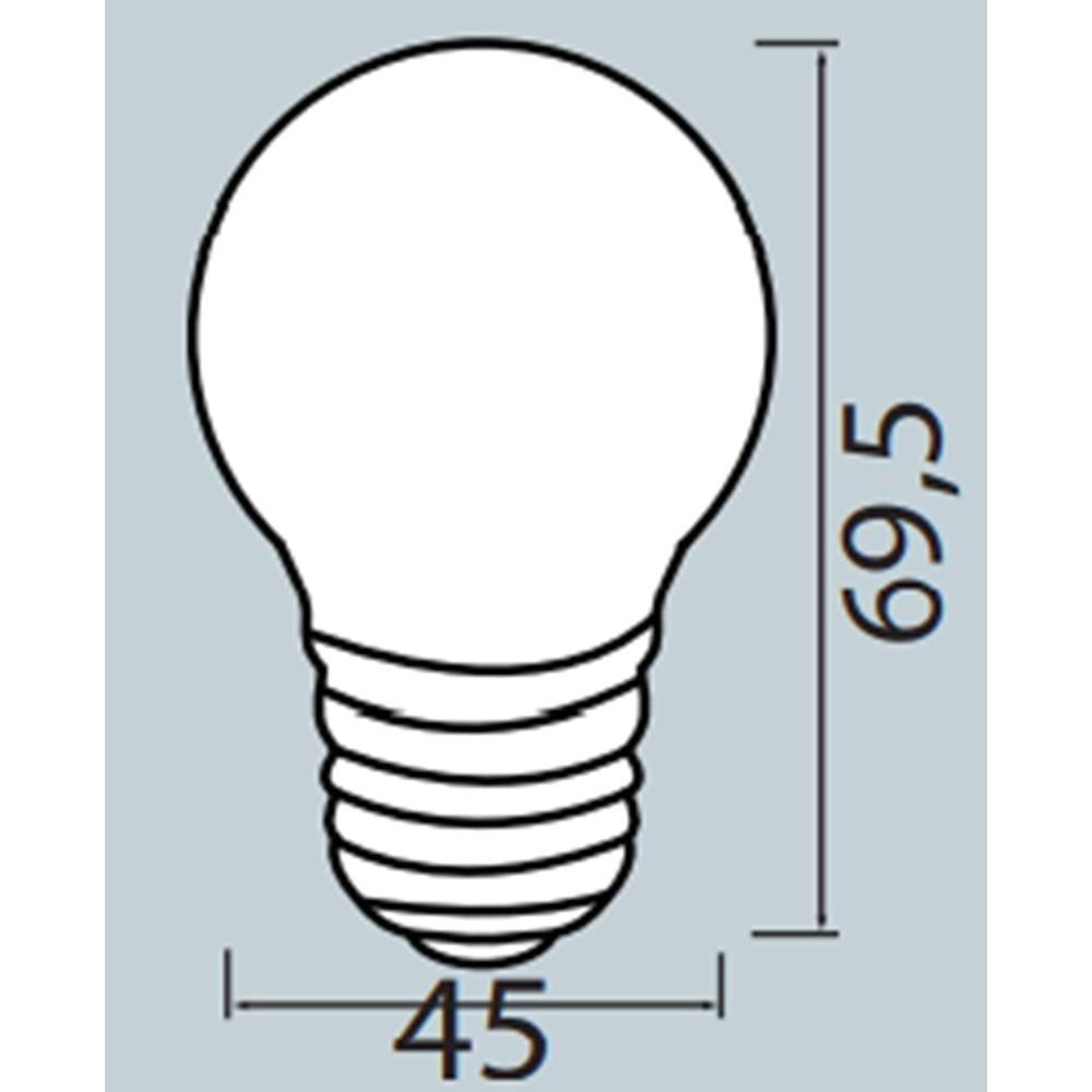 HOROZ 1 WATT LED AMPUL E27 DUYLU RAINBOW 001 017 0001 M