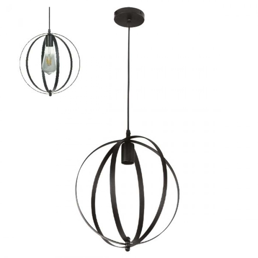 HOROZ NEWTON PENDANT LAMP 60W E27 DUY 021 010 0001