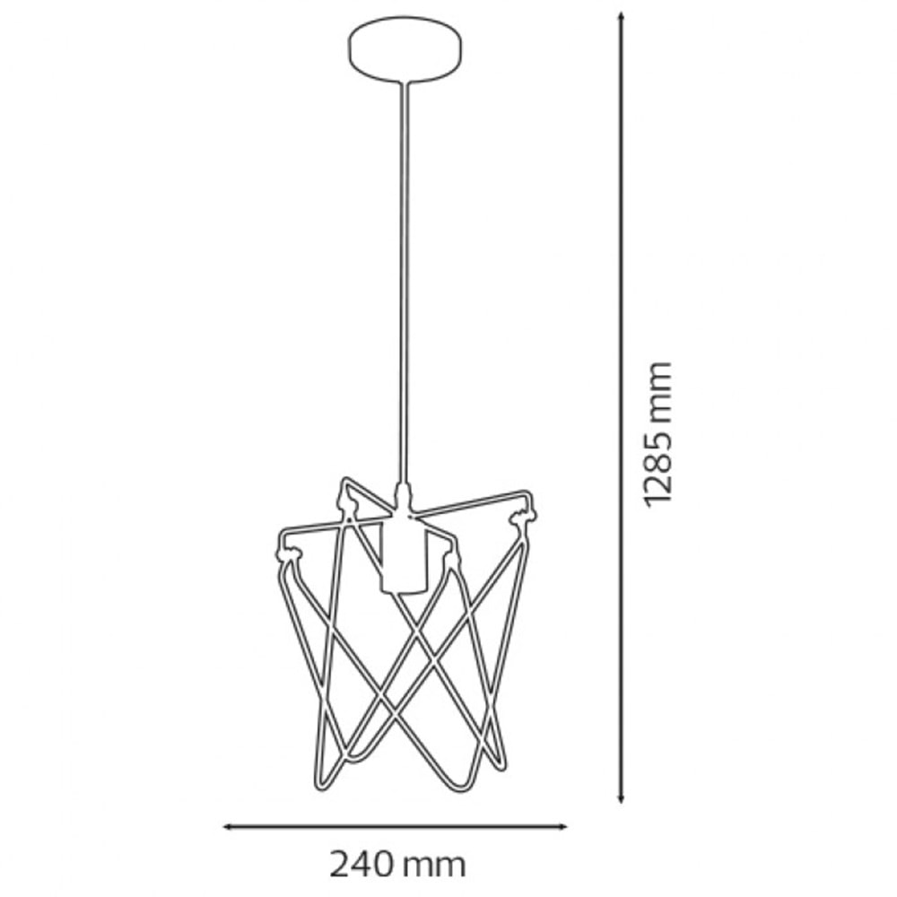 HOROZ KEPLER PENDANT LAMP 60W E27 DUY 021 011 0001