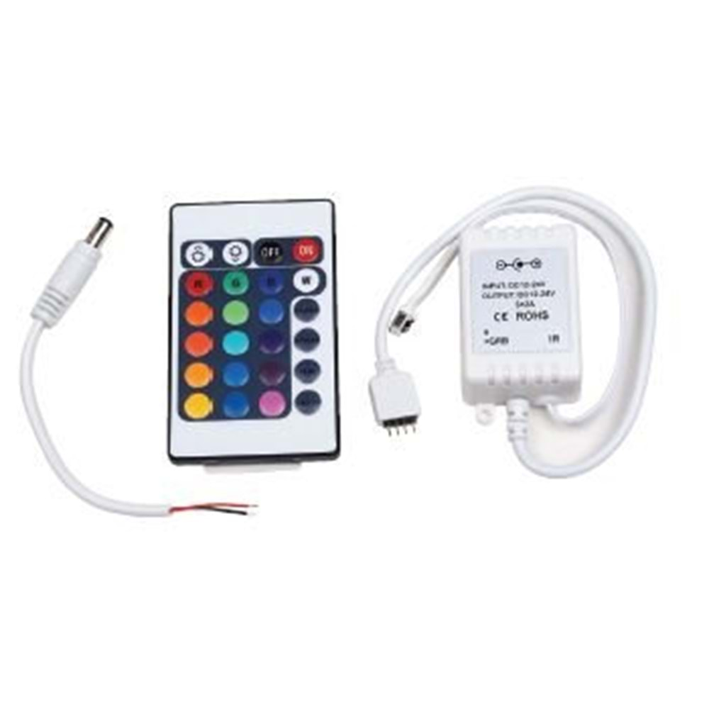 HOROZ DC 72W 12-24V RGB KONTROL KUMANDASI 100 001 0072