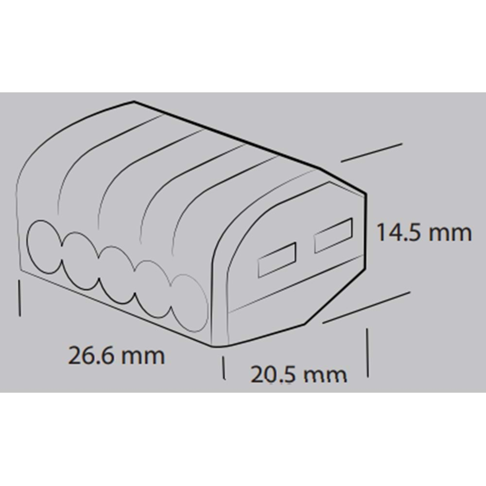 HOROZ CONNECTOR-5 MAX 32A 103 001 005