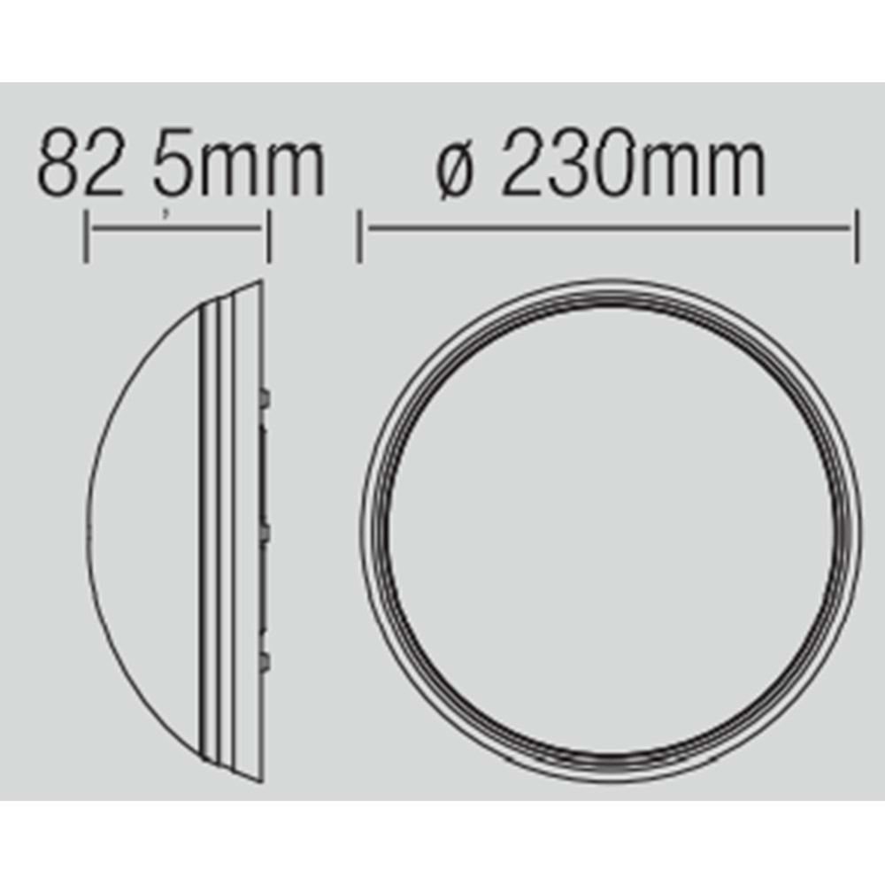 HOROZ YILDIZ MAX 15W IP20 GÜMÜŞ ARMATÜR 400 123 101