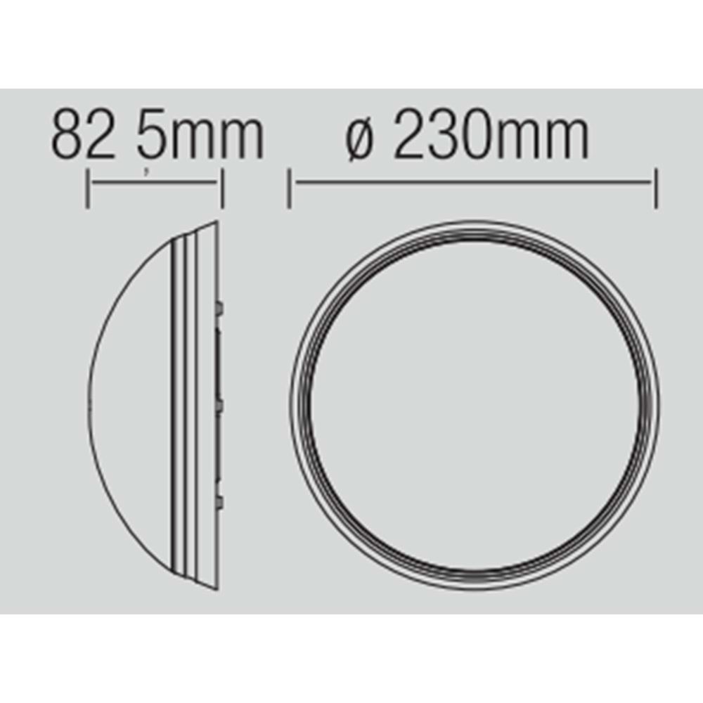 HOROZ MAX 15W IP20 ARMATÜR ZAGREP 400 203 101