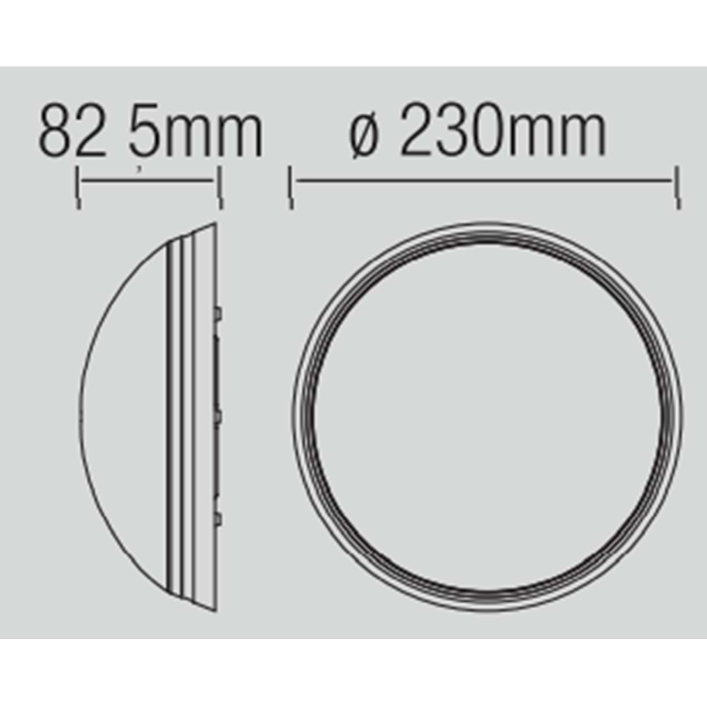 HOROZ MAX 15W IP20 ARMATÜR ERCİYES 400 204 101