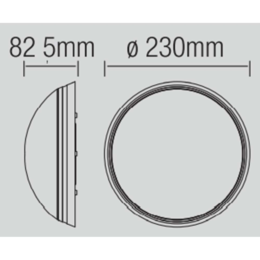 HOROZ MAX 15W IP20 FÜME ARMATÜR NAZAR 400 212 101