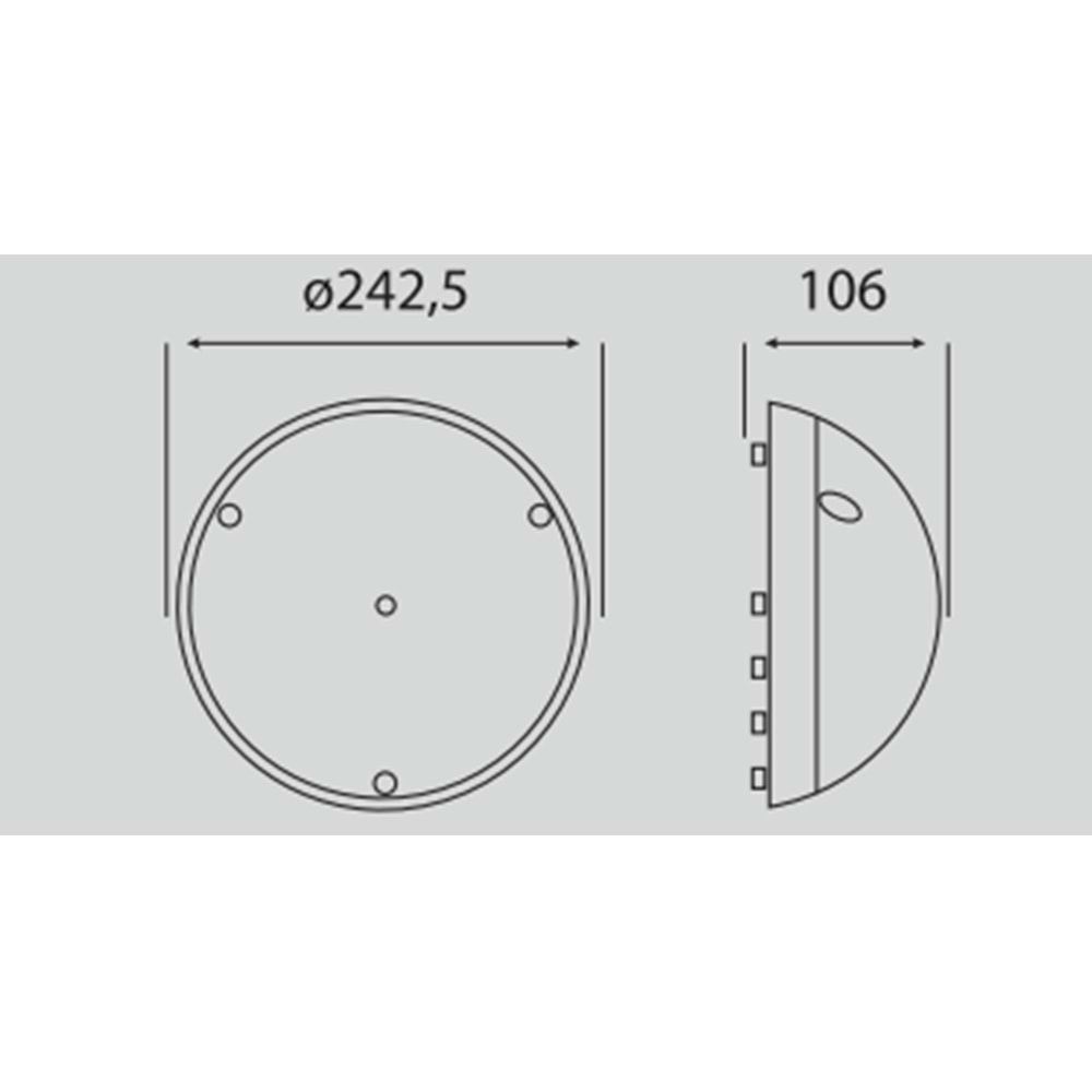 HOROZ MAX 40W MİKROSENSÖRLÜ E27 BEYAZ AQUA DOLUNAY 400 213 115