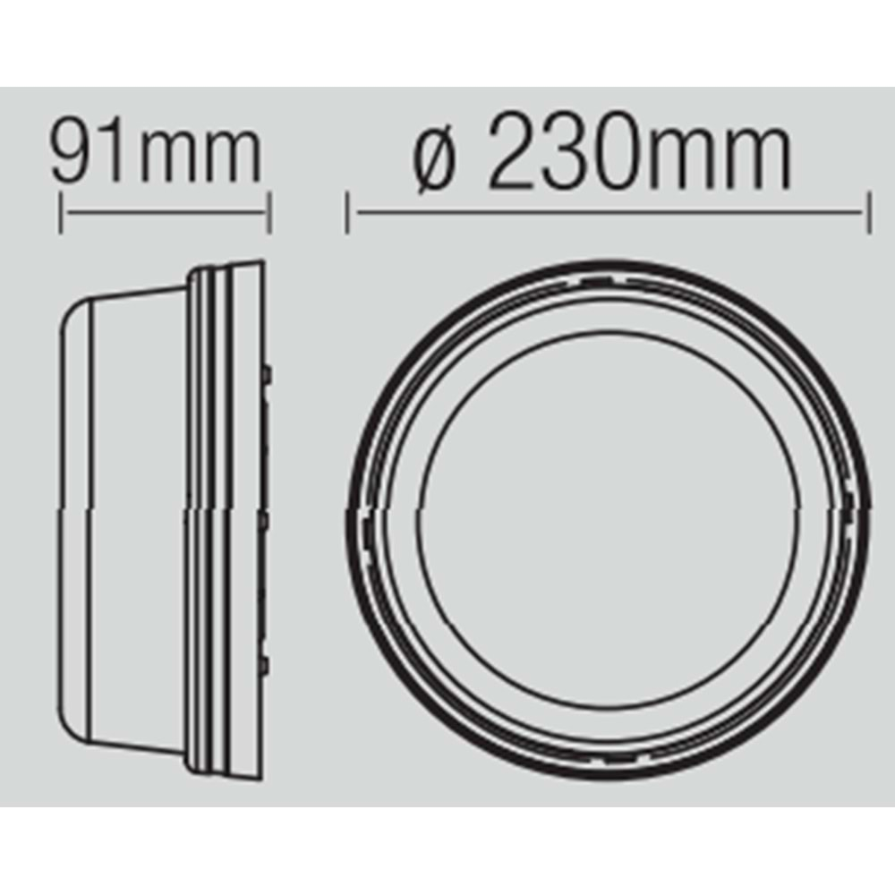 HOROZ MAX 15W IP20 CEVİZ ARMATÜR FAVORİ 400 232 100