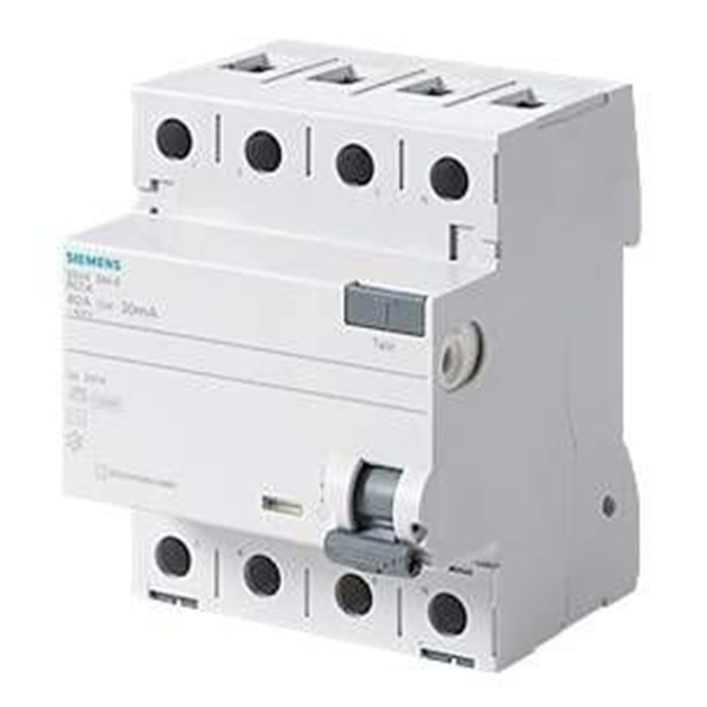 SIEMENS KAÇAK AKIM 3X80A 30MA 400V 3Faz 5SV4347-0