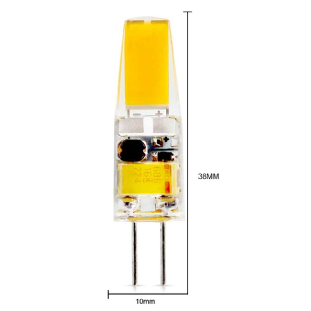 CATA 4 W G4 12 VOLT LED KAPSÜL AMPUL 3000K GÜNIŞIĞI CT-4252G