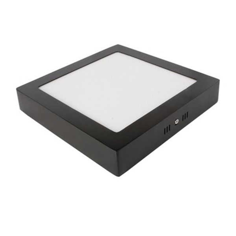 CATA 18W LED PANEL SİYAH KASA 3200K GÜNIŞIĞI ALÜMİNYUM KARE SIVA ÜSTÜ CT-5234G SYH