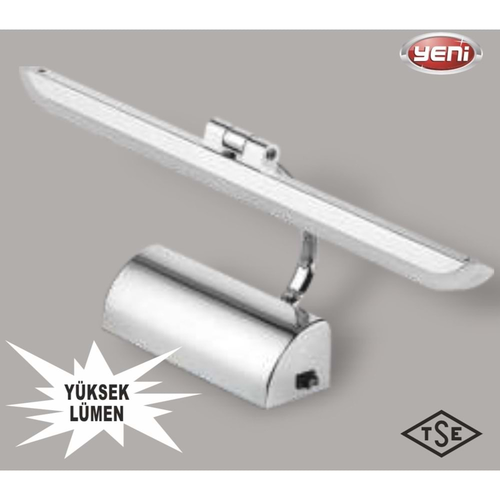 CATA 10 W 6400K KROM KASA RESİM BANYO APLİK CT-5245