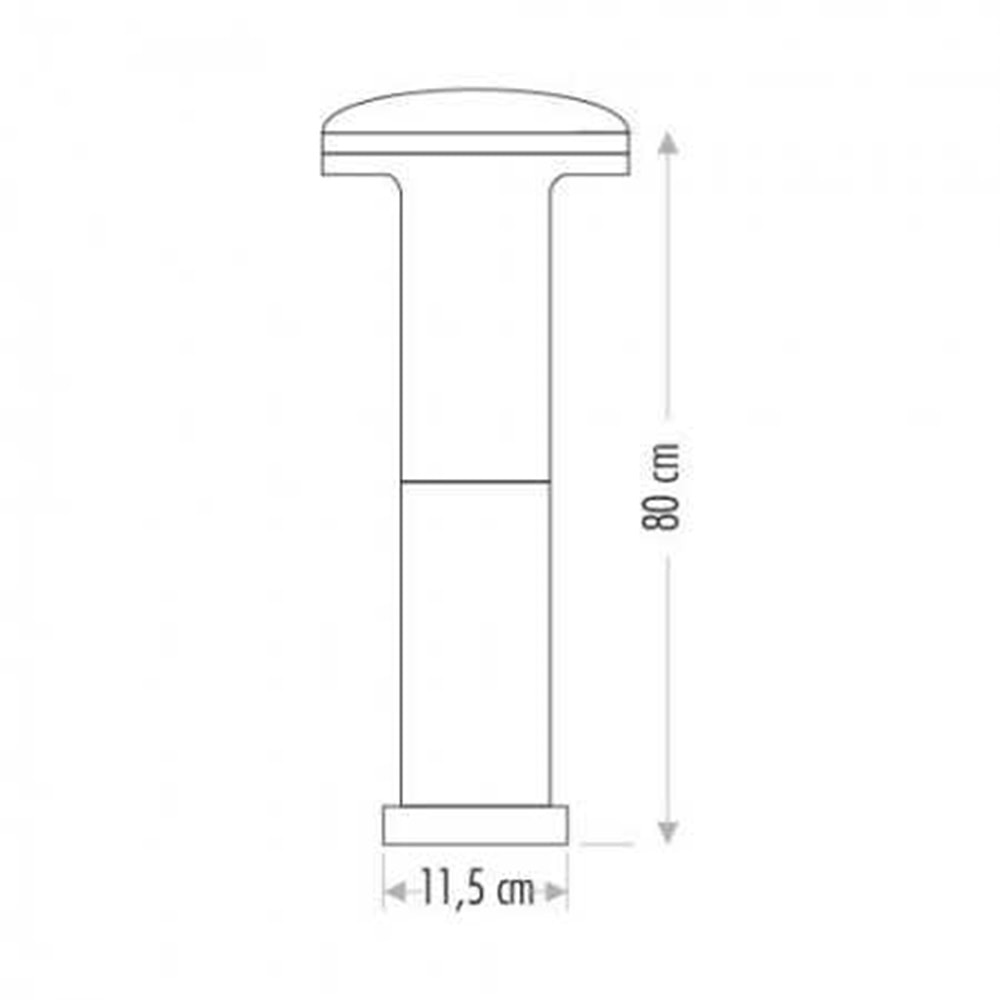 CATA NAPOLİ BAHÇE ARMATÜRÜ E27 CT-7018