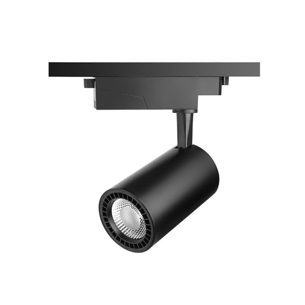 GOYA 30W 4000K SİYAH KASA RAY TİPİ COB LED ARMATÜR GY-3653-S-30W-4000K