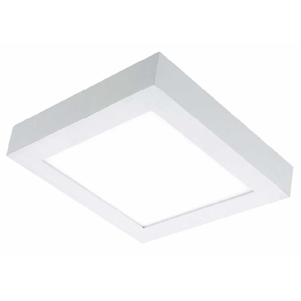 JUPİTER LC455 B SIVA ÜSTÜ LED PANEL 18W 6500K KARE