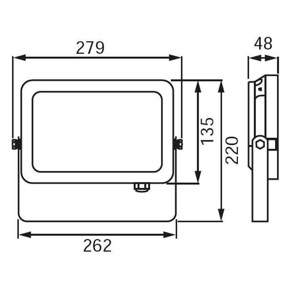 JUPİTER LP405 B LED PROJEKTÖR 50W 6500K