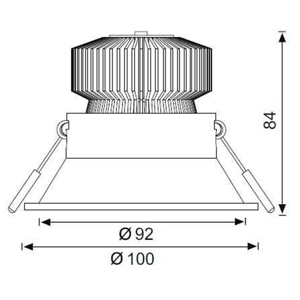 JUPİTER LS444 HAREKETLİ LED SPOT 11W 3000K BEYAZ KASA