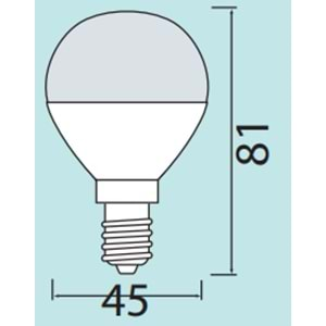 HOROZ 8W LED AMPUL 4200K GÜNIŞIĞI E14 DUYLU ELITE-8 001 005 0008