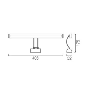 HOROZ PELİKAN 4W 4200K 21LED KROM LED ARMATÜR 040 003 0004