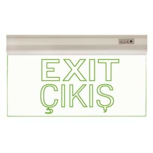 HOROZ 1.5W LED IŞILDAK EXIT CAMLI - ZOFF 084 019 0001