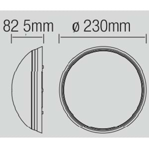 HOROZ YILDIZ MAX 15W IP20 KAYIN ARMATÜR 400 125 101