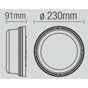 HOROZ MAX 15W IP20 GÜMÜŞ ARMATÜR FAVORİ 400 202 100