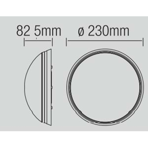 HOROZ MAX 15W IP20 KAYIN ARMATÜR 400 222 101