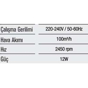 HOROZ KLASİK PLASTİK FAN 100 LÜK CEVİZ 500 030 100