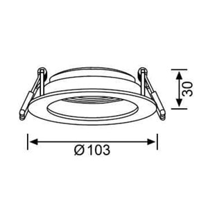 JUPİTER JH638 HAREKETLİ SPOT GU5.3 SATEN NİKEL SIVA ALTI ( AMPUL DAHİL DEĞİLDİR)