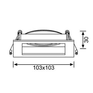 JUPİTER JH639 HAREKETLİ SPOT GU5.3 SATEN NİKEL SIVA ALTI ( AMPUL DAHİL DEĞİLDİR)