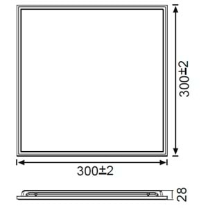 JUPİTER 18W BACKLIGHT LED PANEL CLIP-IN 4000K JK3031