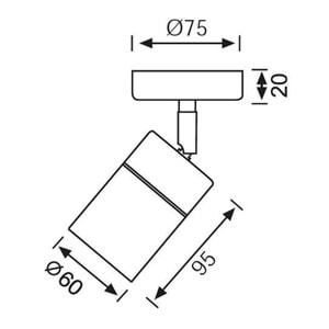 JUPİTER JW919 SS BAHÇE APLİK PASLANMAZ ÇELİK GU10 ( AMPUL DAHİL DEĞİLDİR)