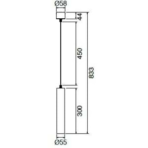 JUPİTER LC478 11W LED SARKIT 3000K SİYAH & ALTIN 860LM