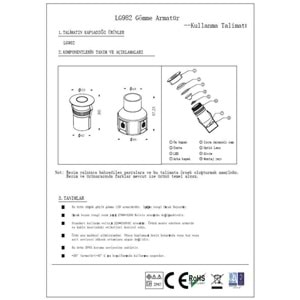 JUPİTER LG982 S LED GÖMME BAHÇE ARMATÜRÜ 3,5W 3000K