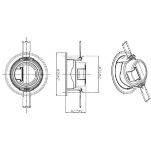 JUPİTER LS458 HAREKETLİ LED SPOT 5W 3000K BEYAZ KASA