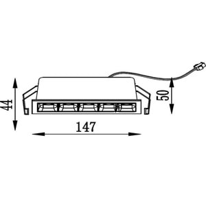 JUPİTER LS485 5 Lİ LED SPOT 12W 3000K BEYAZ&SİYAH KASA