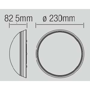 HOROZ MAX 15W IP20 ARMATÜR NAZAR 400 002 101