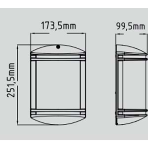 HOROZ ORKİDE-4 SENSÖRLÜ BEYAZ KASA BAHÇE ARMATÜRÜ E27 400 011 124