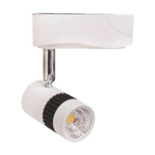 HOROZ MİLANO-5 3000K BEYAZ KASA RAYLI LED SPOT ARMATÜR 018 008 0005