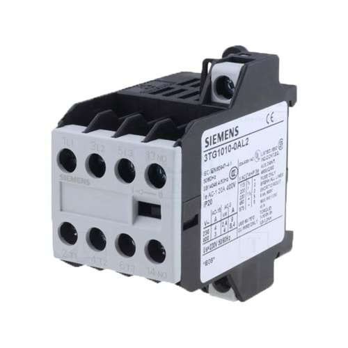 SIEMENS KONTAKTÖR MİNİ 3TG1010-0AL2 220V AC 4kW Vidalı