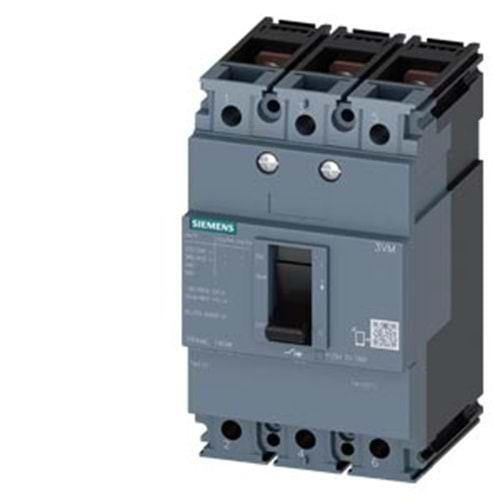 SIEMENS 3 KUTUP KOMPAKT ŞALTER SABİT 125A 25KA 3VM1112-3ED32-0AA0