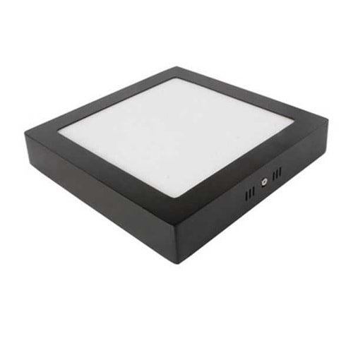 CATA 18W LED PANEL SİYAH KASA 6400K BEYAZ IŞIK ALÜMİNYUM KARE SIVA ÜSTÜ CT-5234B SYH