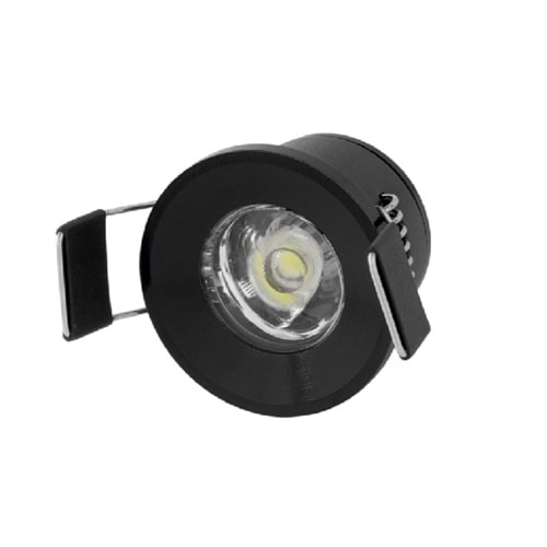 CATA 1,5W POWER LED YILDIZ SPOT SİYAH KASA GÜNIŞIĞI CT-5270-SYH-G