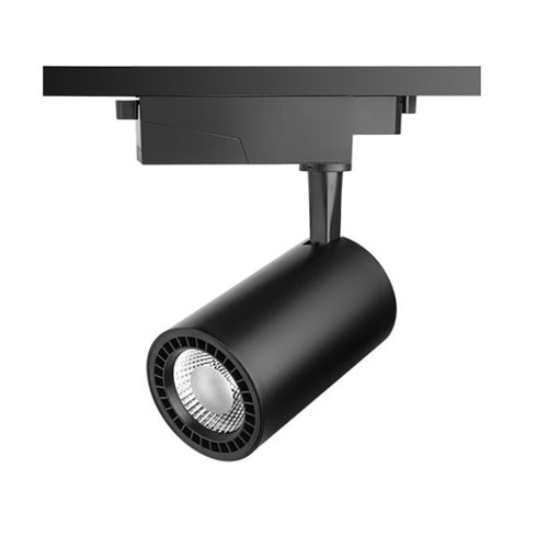 GOYA 30W 6500K SİYAH KASA RAY TİPİ COB LED ARMATÜR GY-3653-S-30W-6500K