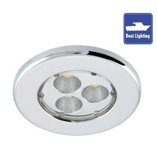 JUPİTER LS979 LED BOAT SPOT 4W 3000K BEYAZ,KROM KASA